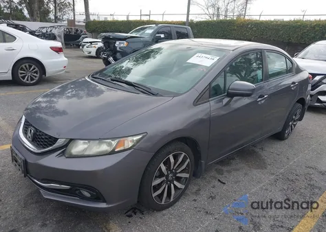2015 Honda Civic Ex-L z USA, uszkodzony, nr VIN 19XFB2F98FE239110